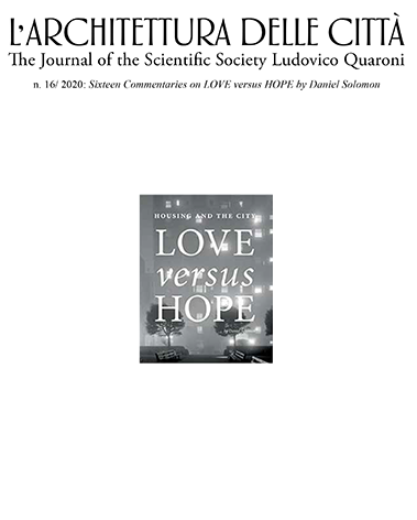 					View Vol. 12 No. 16 (2020): Sixteen Commentaries on LOVE versus HOPE by Daniel Solomon
				